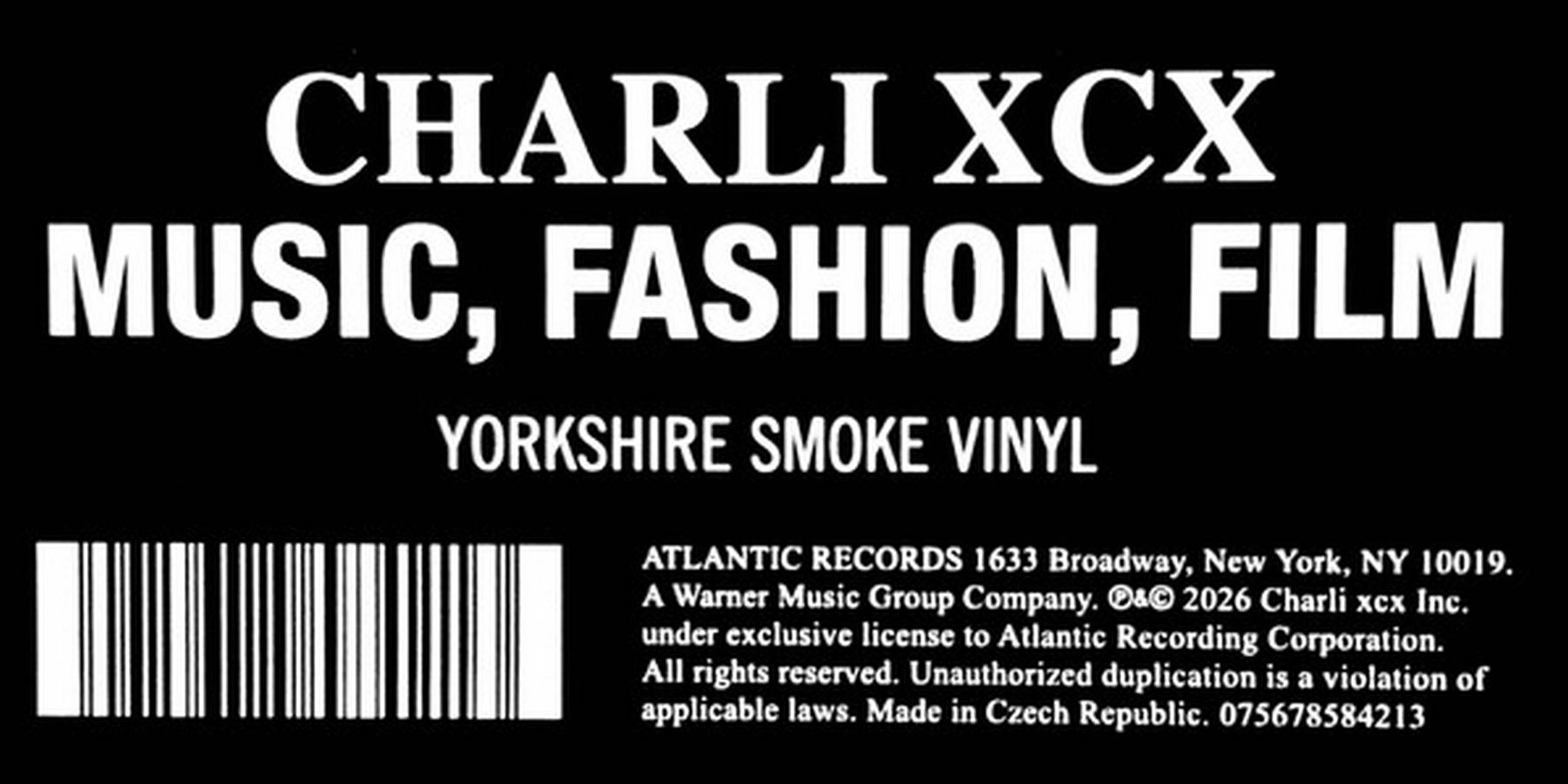 Charli XCX – Music, Fashion, Film (color)